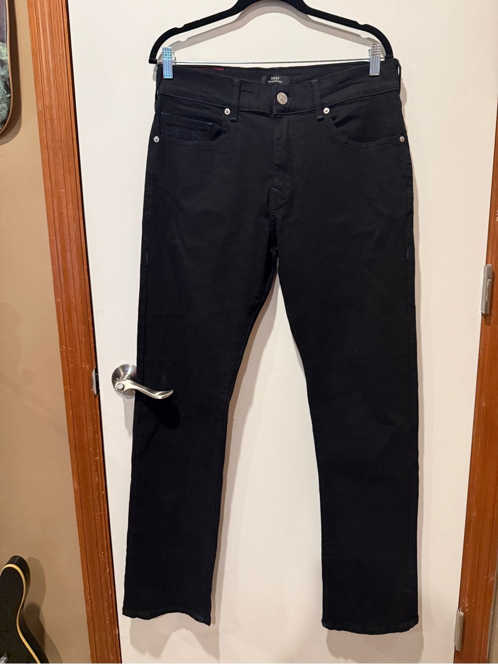 True Religion Men’s Ricky Black Stretch Jeans